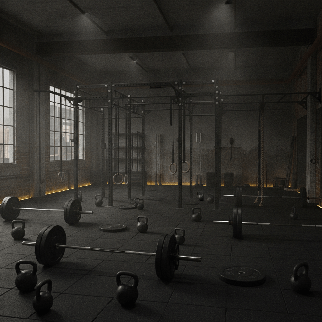 Interior do box V5V CrossFit
