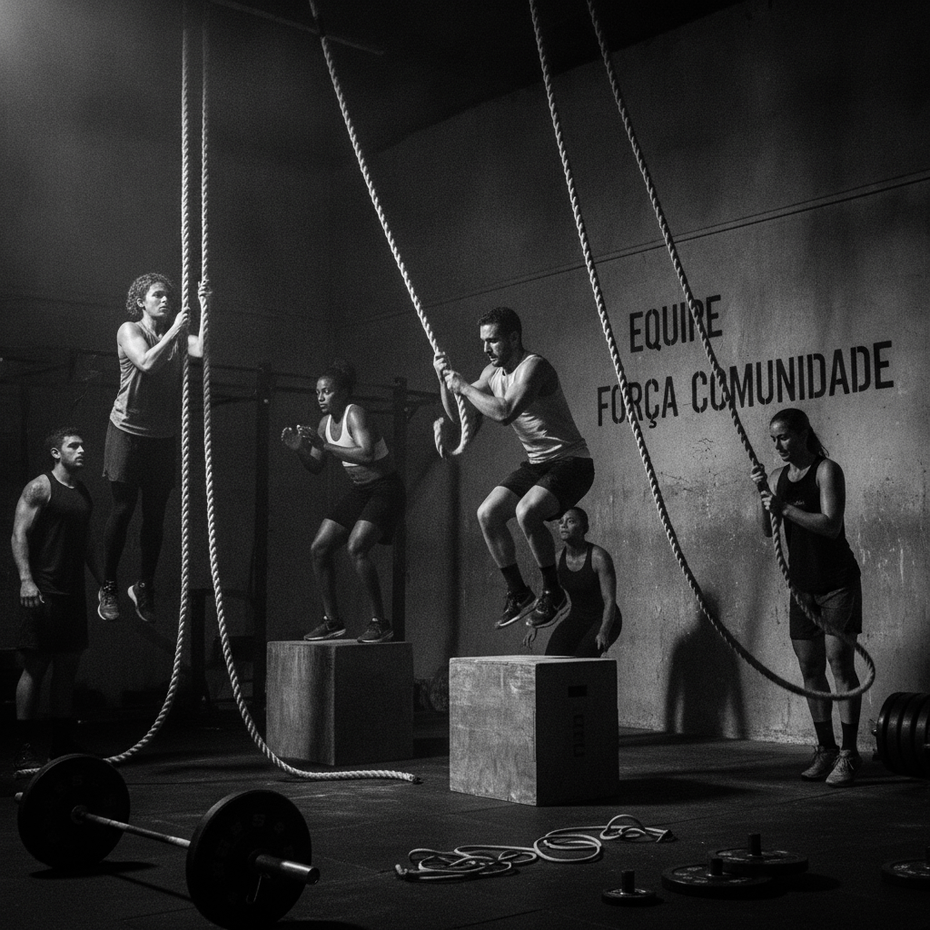 Turma V5V em treino